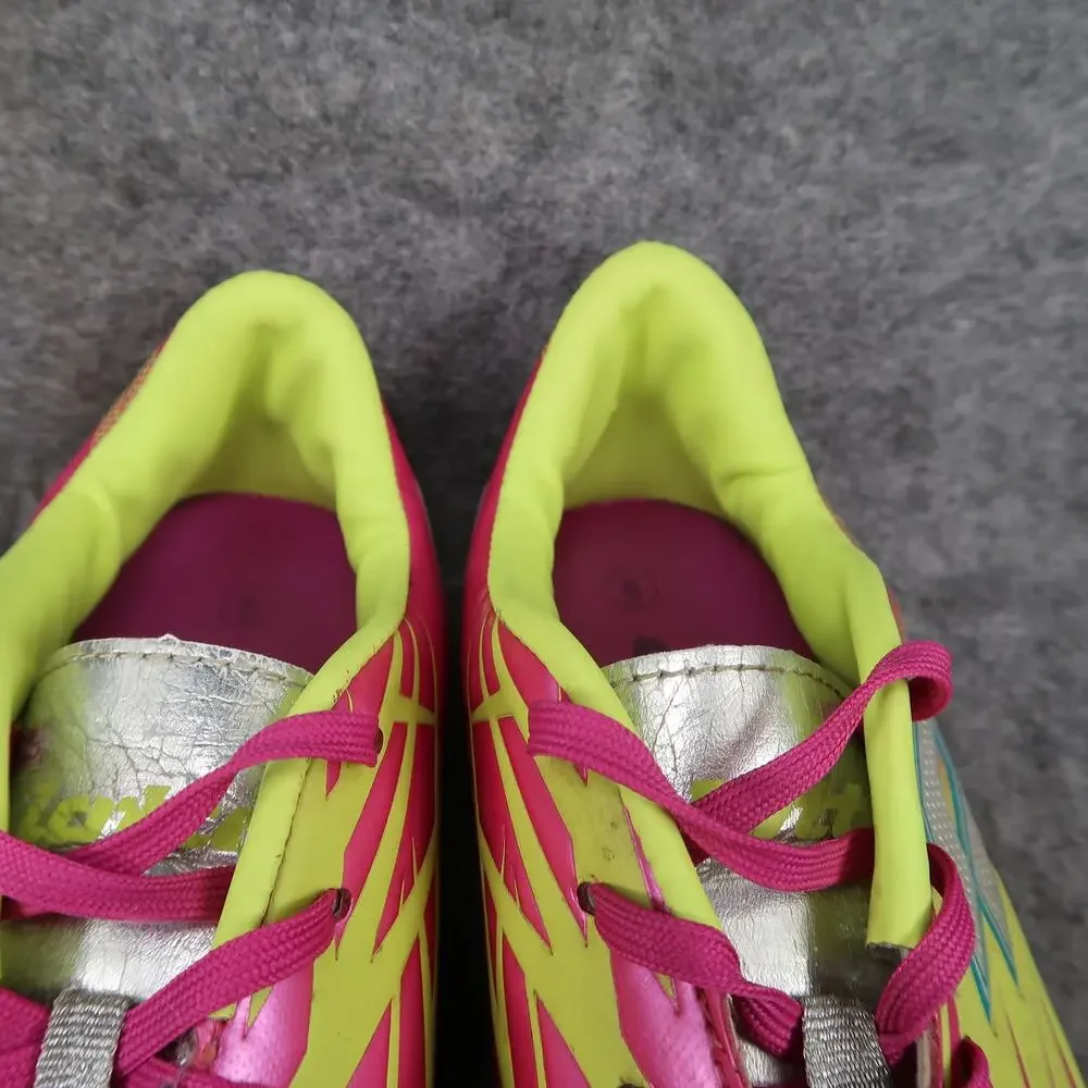 Lotto Soccer Cleats Womens 7.5 Forza Lace Up Athletic Sport Performance Pink